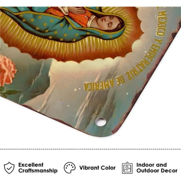 GLOBLELAND Plantes Vintage Métal Étain Signe Rétro Fer Affiche